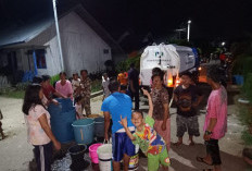 Pipa PDAM Bocor, Damkar Bengkulu Bantu Droping Air