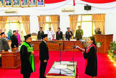 April Yones Resmi Jabat Ketua DPRD Seluma, Siap Bersinergi Wujudkan Seluma Emas