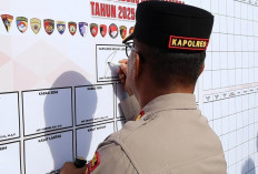 Polres Rejang Lebong Deklarasi Komitmen Bebas dari Narkoba, Komitmen Wujudkan Lingkungan Kerja Bersih Narkoba