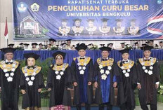 Rektor Unib dan 5 Dosen Dikukuhkan Guru Besar, Berikut Nama-namanya