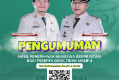 Pemkab BU Umumkan 25 Siswa Penerima Beasiswa Berprestasi 2026, Ini Nama-namanya