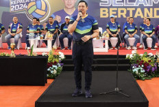 Buka Turnamen Voli Menteri ATR/Kepala BPN Cup 2024, Ini Harapan AHY