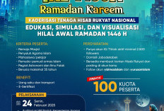 Buruan Daftar,  Kemenag Buka Kursus Hisab Rukyat, Maksimal Usia 35 Tahun, Berikut Kuota dan Persyaratannya