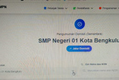 Pendaftaran SPMB Jalur Domisili Jenjang SMP di Kota Bengkulu Ditutup,  Cek Hasil Pengumumannya Disini 