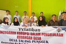  Pemdes Talang Pungguk Gelar Pelatihan Pencegahan Korupsi