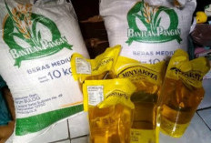  Kecamatan Air Dikit Terbanyak   Terima Bantuan Beras dan Migor