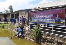 Polda Tebar 30 Ribu Benih Ikan, Dukung Program Ketahanan Pangan Presiden Prabowo di Sini Lokasi Penebarannya