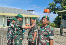 Awal April 2026, 11 Personel Kodim 0425/Seluma Naik Pangkat