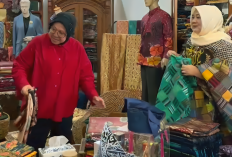 Mensos Beli Batik Besurek, Ini Tanggapannya Mengenai Batik Besurek Khas Bengkulu 