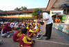 Pasca Teror Bom, Mendikdasmen Turun Langsung Pulihkan Semangat Siswa SDN Srengseng Sawah 15