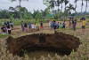 Sumbar Digegerkan Fenomena Sinkhole, BPBD Ingatkan Bahaya Amblas Susulan