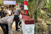 Dorong Ekonomi Desa, Kapolres   Resmikan Jembatan Merah Putih