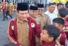 Dilepas Sekda, Atlet INKAI Bidik Prestasi Kejurnas Lampung