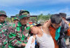 Kodim 0408 BS–Kaur Latih Warga Ulu Manna Hadapi Bencana Longsor di Kawasan Blank Spot